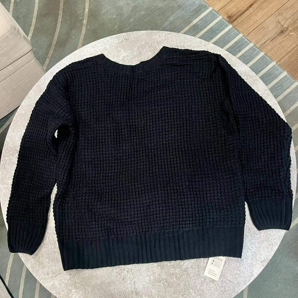Black Sweater Womens XS